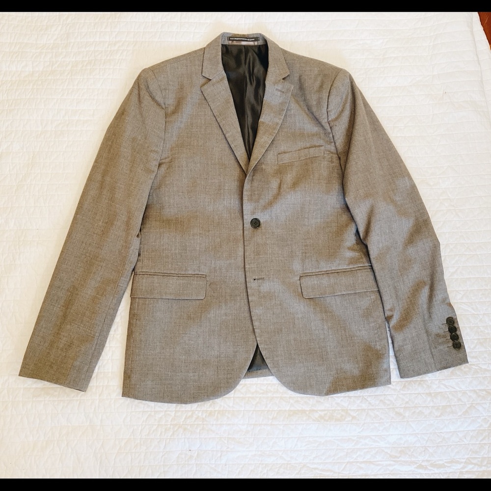 H&M Grey Suit Jacket - Slim Fit